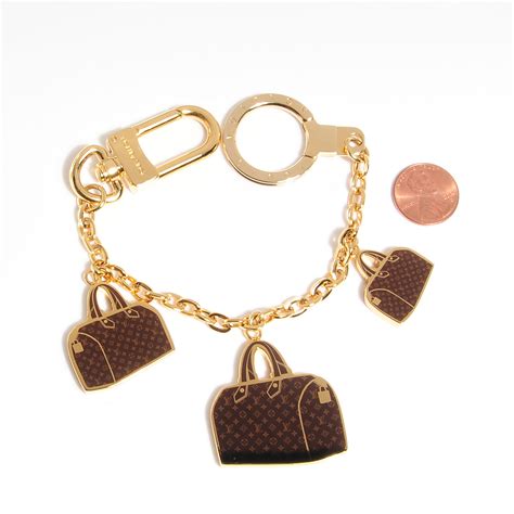 lv bag charm chain